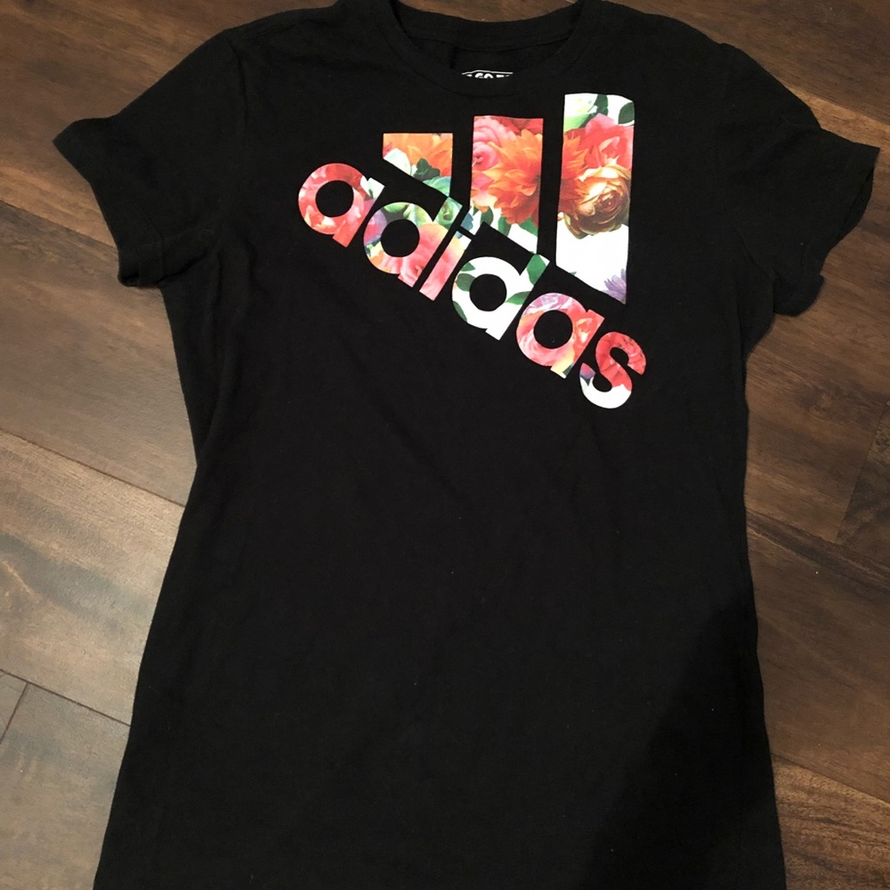 Women’s black Adidas t-shirt
